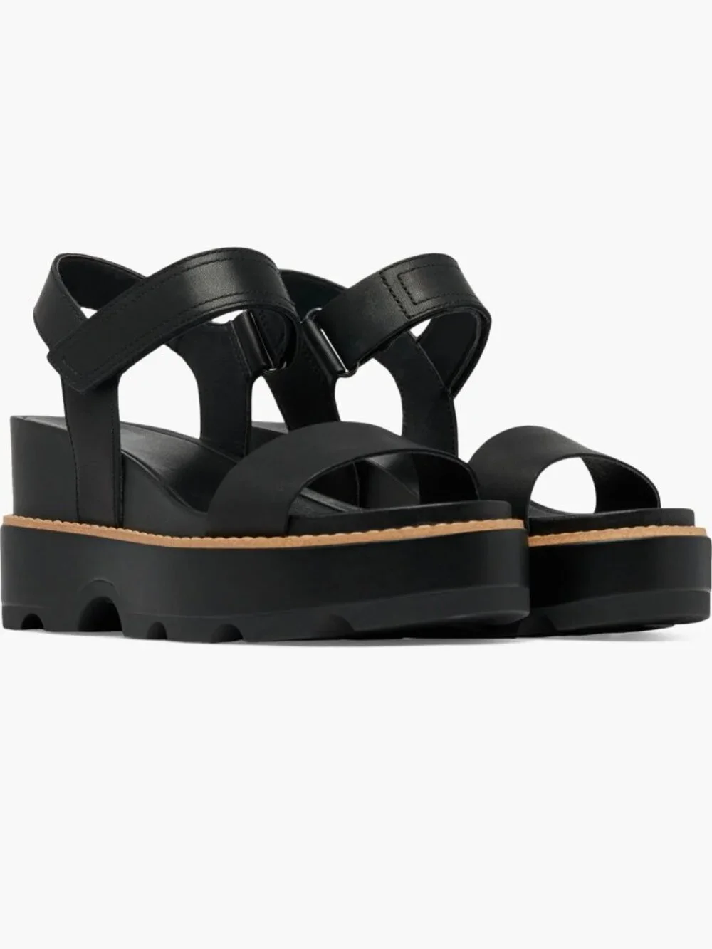 New without box Sorel Joanie IV Slingback Platform Wedge Sandal. Size 10